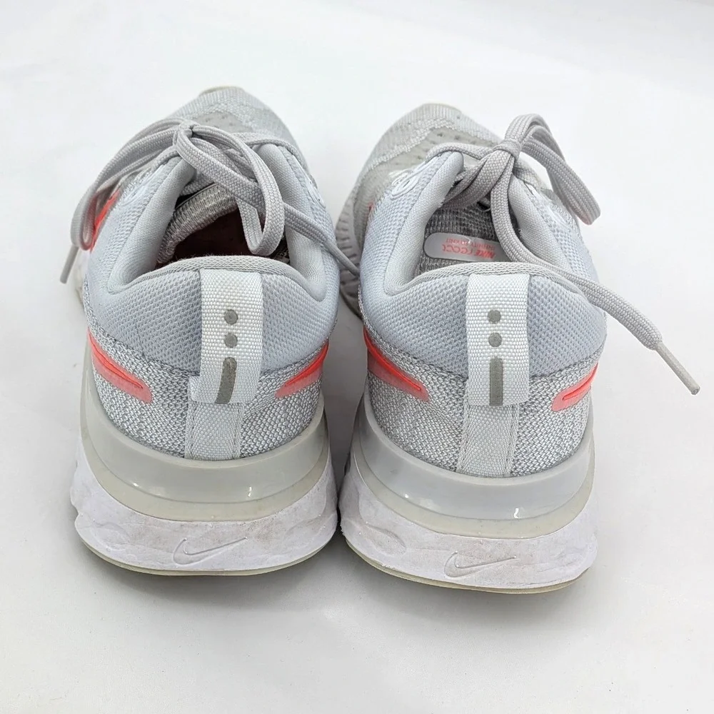 Athleisure Running Nike React Infinity Flyknit Gray Coral Trainers 7.5‎